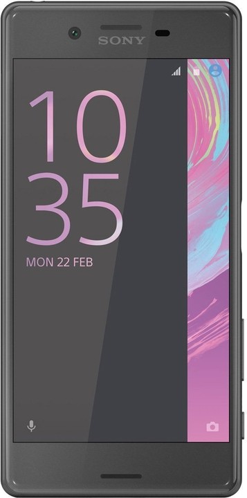 Sony Xperia X, grafitová černá_1021723499