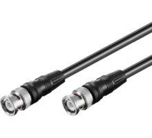 PremiumCord BNC kabel pro audio/video 75 Ohm 3m M/M ktbmm03