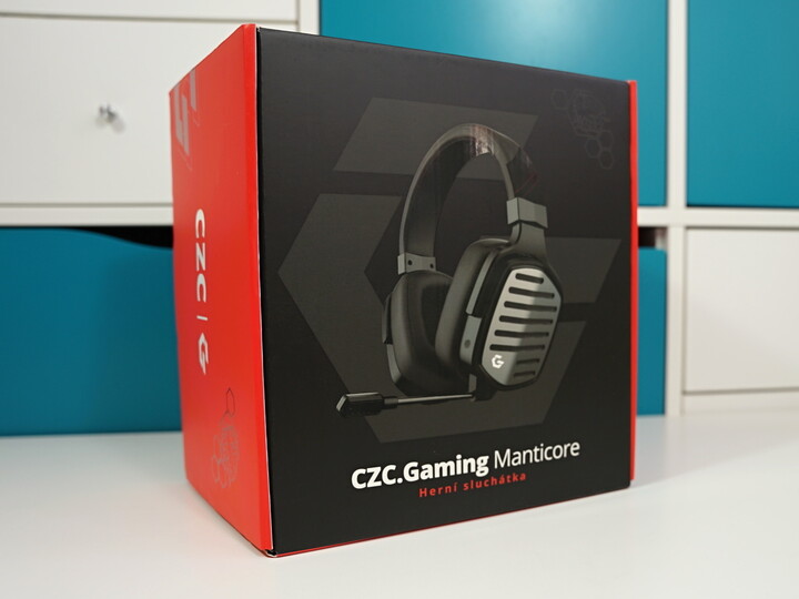 CZC.Gaming Manticore, herní sluchátka, bezdrátová, černá_575843058