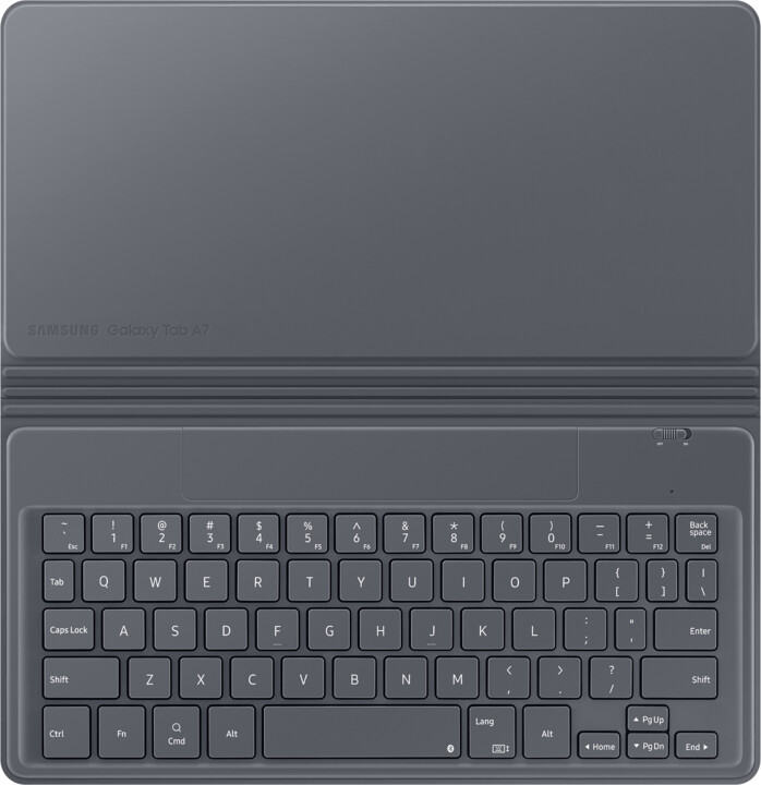 Samsung ochranný kryt s klávesnicí pro Samsung Galaxy Tab A7, šedá_873097077