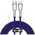 BASEUS kabel Cafule USB-C - Lightning, nabíjecí, datový, PD 20W, 2m, fialová_1381363490