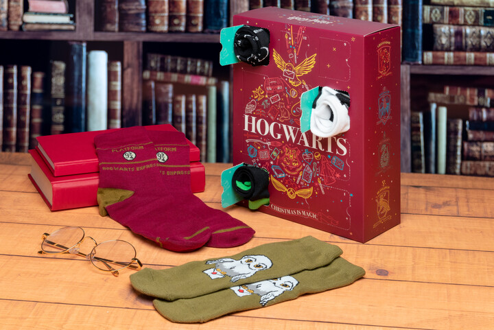 Dárkový set Harry Potter - Hogwarts, ponožky_1385515105
