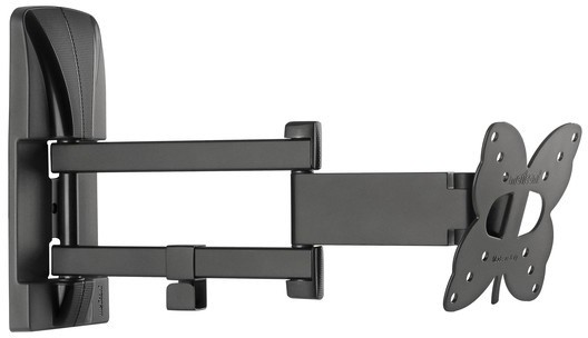 Meliconi 480850 Meliconi Slim Style 100SDR Nástěnný náklonný držák na TV, černá_867325952