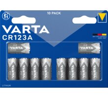 VARTA lithiová baterie CR123A, 10ks_488330623