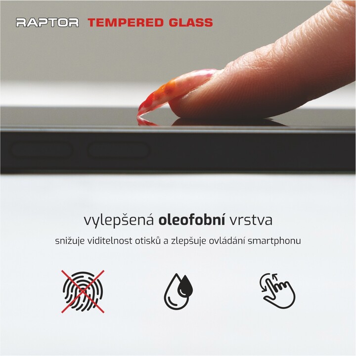 SWISSTEN ochranné sklo Raptor Diamond Ultra Clear pro Apple iPhone 14, černá_1345095208