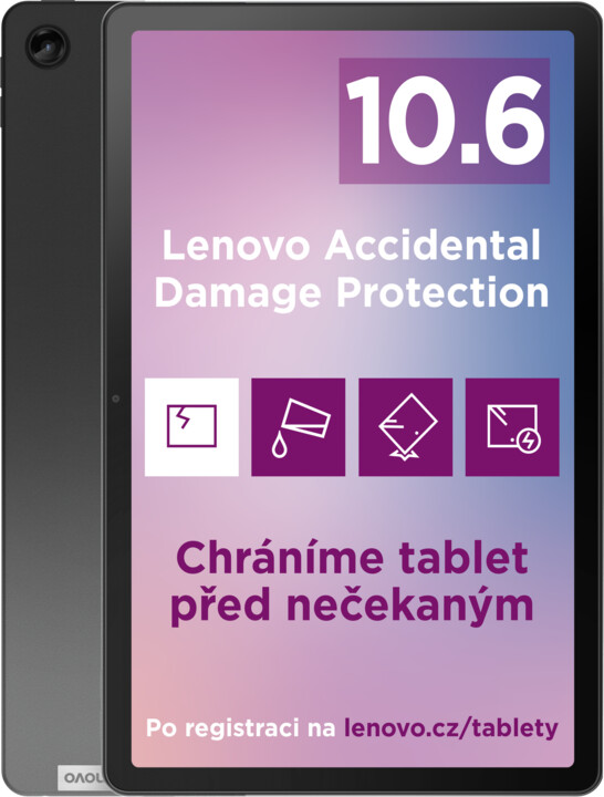 Lenovo Smart Tab M10 Plus 3rd Gen, 4GB/128GB, Storm Grey +Precision Pen + Folio case_13875426
