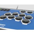 Lioncast Arcade Fighting Stick, černá/modrá (PC, PS4, SWITCH)_1570587529