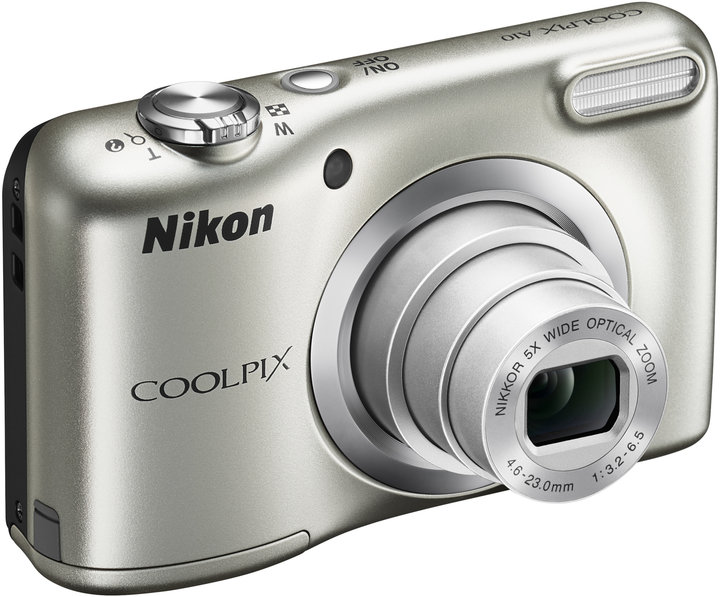 Nikon Coolpix A10, stříbrná_2123346187