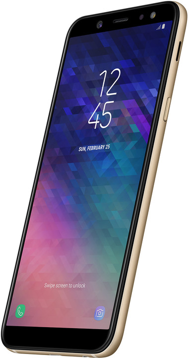 Samsung Galaxy A6 (SM-A600), 3GB/32GB, zlatá_222424011