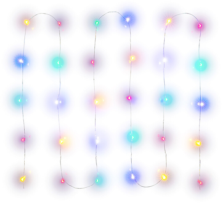Retlux vánoční řetěz RXL 260 Nano, 30xLED, 3m, multicolor_733595290