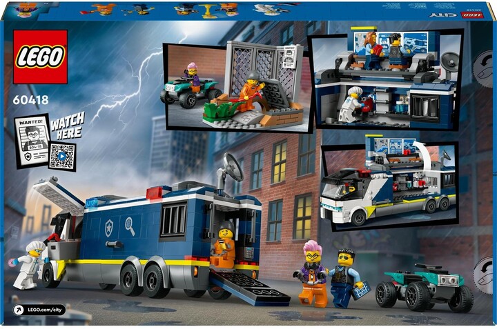 LEGO® City 60418 Mobilní kriminalistická laboratoř policistů_1278607611
