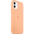Apple silikonový kryt s MagSafe pro iPhone 12/12 Pro, světle oranžová_1269907534
