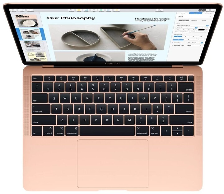 Apple MacBook Air 13, i5 1.6 GHz, 256GB, zlatá_245595334