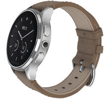 Vector SmartWatch Luna-Brushed Steel/Tan Leather/Sml Fit_487329499