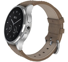 Vector SmartWatch Luna-Brushed Steel/Tan Leather_1135109568