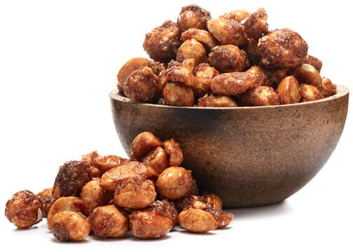 GRIZLY ořechy - arašídy ve slaném karamelu s medem, 500g_195157696