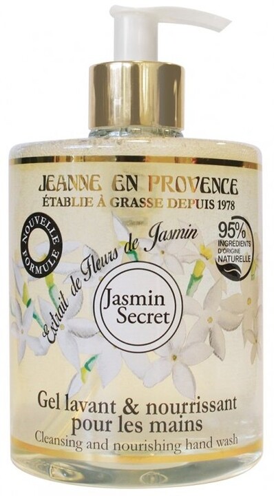 Jeanne en Provence Mycí gel na ruce - Tajemství Jasmínu, 500ml_1132040979