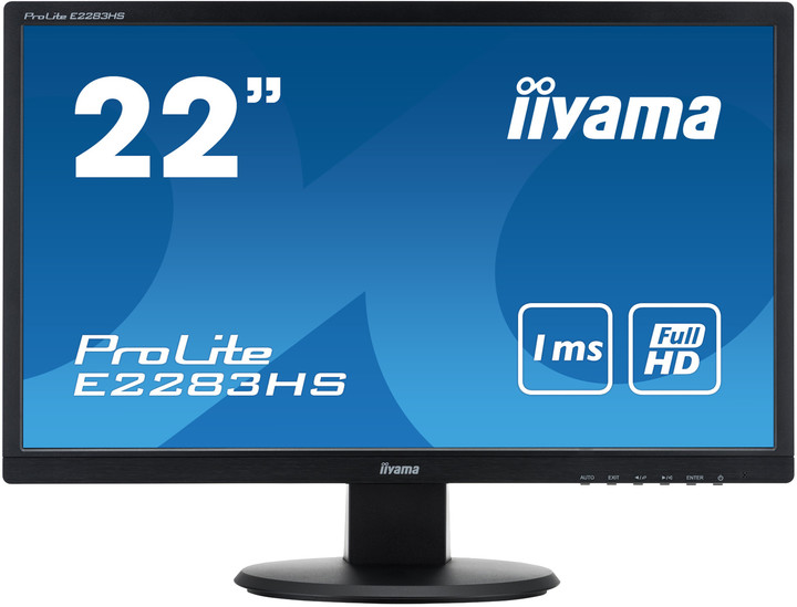 iiyama ProLite E2283HS-B1 - LED monitor 22&quot;_484459181