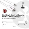 Club3D Mini DisplayPort 1.2 na HDMI 2.0, podpora UHD, aktivní, 3m_1532425994