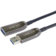 PremiumCord prodlužovací optický kabel USB-A 3.0, 15m, černá_139921945