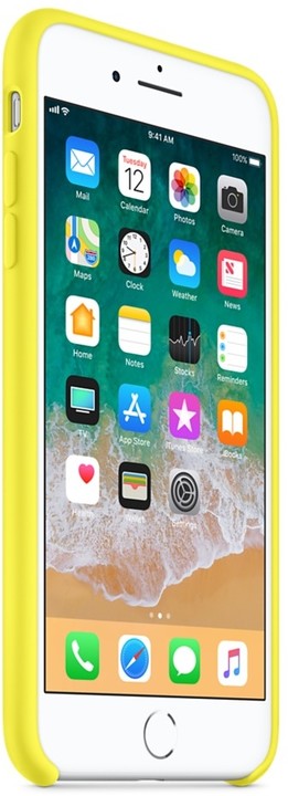 Apple silikonový kryt na iPhone 8 Plus / 7 Plus, žlutá_11969519
