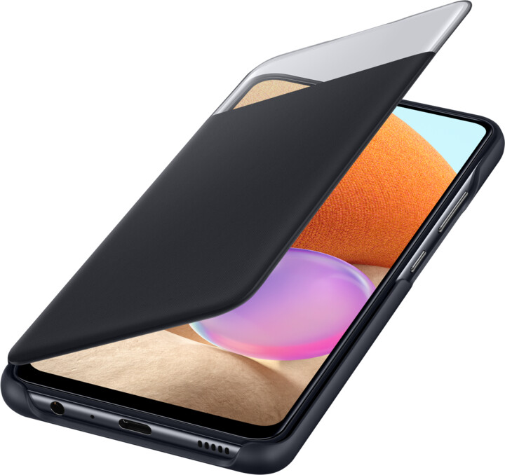Samsung flipové pouzdro S View pro Samsung Galaxy A32, černá_808052741