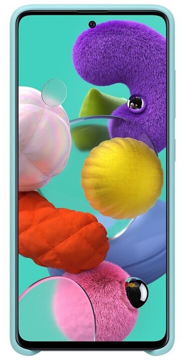 Samsung silikonový zadní kryt pro Samsung Galaxy A51, modrá_1515239632