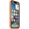 Apple Silikonový kryt s MagSafe pro iPhone 15 Pro, sorbetově oranžová_430097765