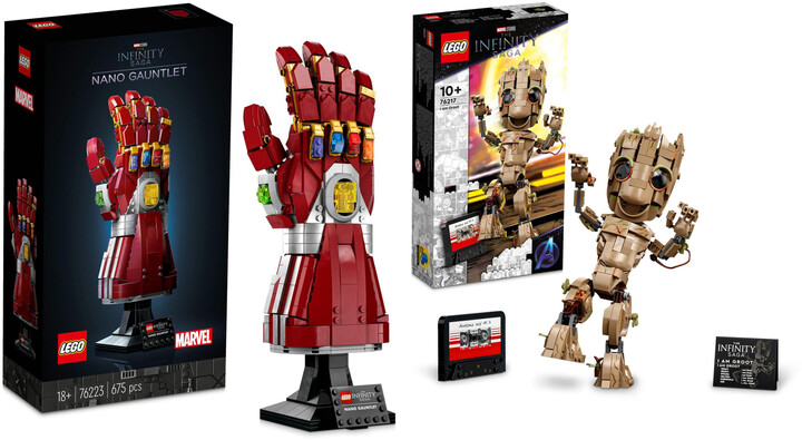 Extra výhodný balíček LEGO® Marvel 76223 Nanorukavice a 76217 Já jsem Groot_1584513447