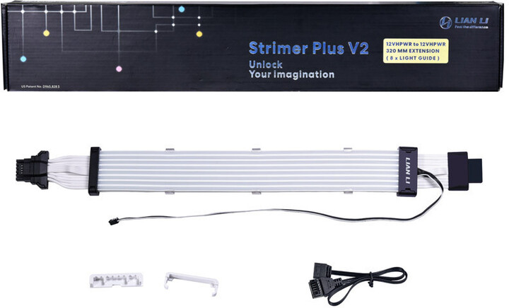 LIAN-LI Strimer Plus V2 ARGB 12+4-Pin to 12+4-Pin 12VHPWR_587657756