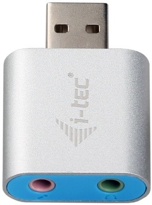 i-tec USB 2.0 adapter na Audio, mini, metal_1618456323