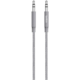 Belkin MIXIT 3,5mm Jack M/M Metallic kabel, 1,2 m, šedá