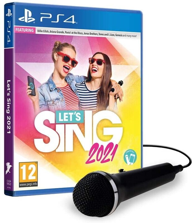 Let&#39;s Sing 2021 + Mikrofon (PS4)_486487077