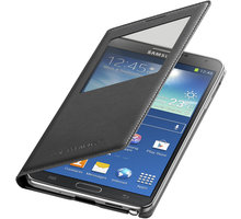 Samsung EF-CN900BB flip S-view pouzdro pro Note 3, černá_702539708