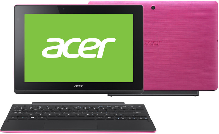 Acer Aspire Switch 10E (SW3-016-15NE), růžovo/černá_884114732