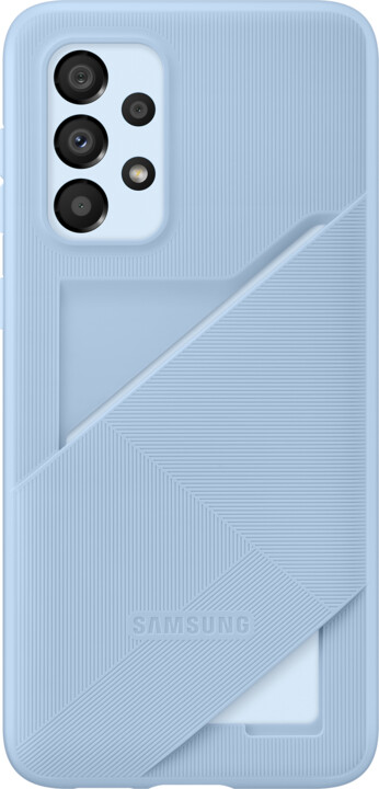 Samsung zadní kryt s kapsou na kartu pro Galaxy A33 5G, modrá_987302042
