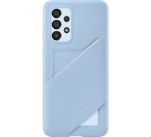 Samsung zadní kryt s kapsou na kartu pro Galaxy A33 5G, modrá Poukaz 200 Kč na nákup na Mall.cz
