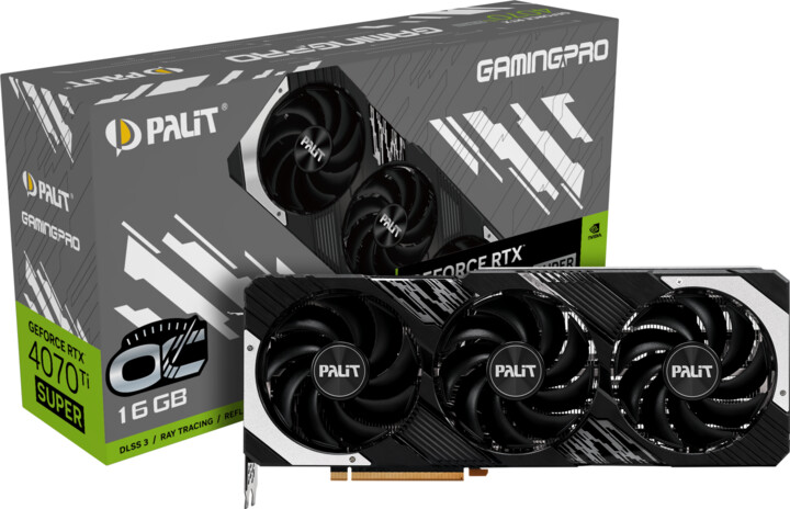 PALiT GeForce RTX 4070 Ti Super GamingPro OC, 16GB GDDR6X_1822558253