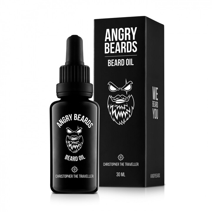 Angry Beards Christopher The Traveller, olej na vousy 30 ml_645707822
