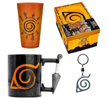 Dárkový set Naruto Shippuden - sklenice, hrnek, klíčenka_1382747759