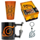 Dárkový set Naruto Shippuden - sklenice, hrnek, klíčenka