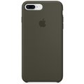 Apple silikonový kryt na iPhone 8 Plus / 7 Plus, tmavě olivová_723411315