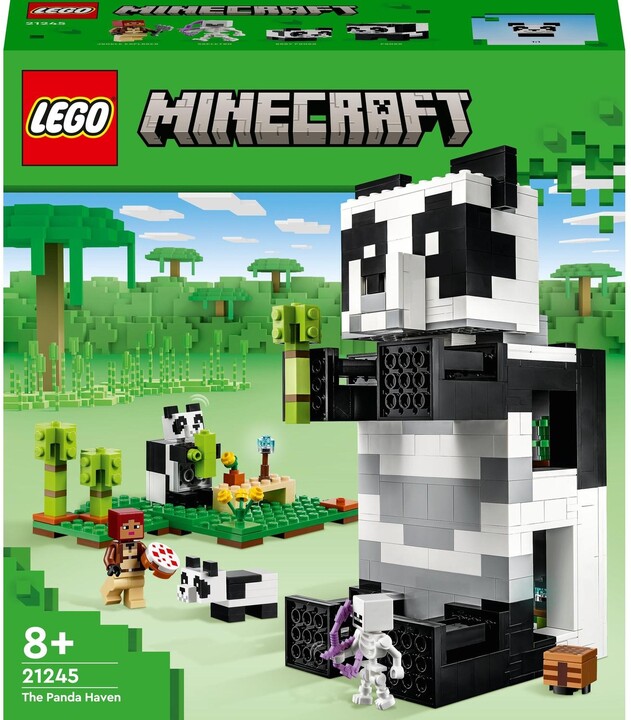 Extra výhodný balíček LEGO® Minecraft® 21245 Pandí útočiště a 21241 Včelí domek_2106425311