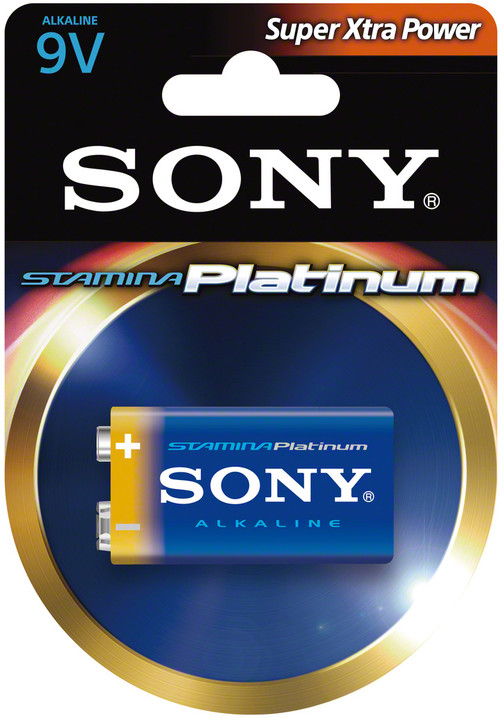 Sony Alkalická baterie &quot;STAMINA PLATINUM&quot; - E block 9V - 1 ks v balení Eco Pack_134541673