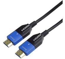 PremiumCord Ultra High Speed HDMI 2.1 optický kabel 8K@60Hz 4K@120Hz 30m zlacený_1135788697