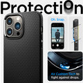 Spigen ochranný kryt Liquid Air pro Apple iPhone 14 Pro Max, černá_1343688661