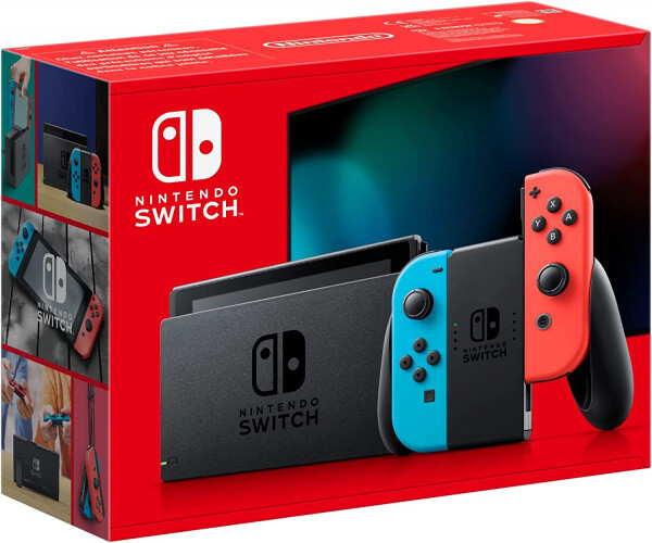 Nintendo Switch (2022), červená/modrá_1794191436