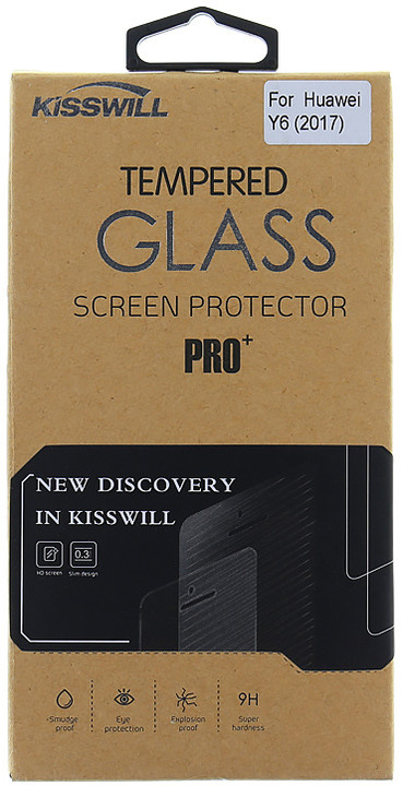 Kisswill Tvrzené sklo 0.3 mm pro Huawei Y6 2017_864971708