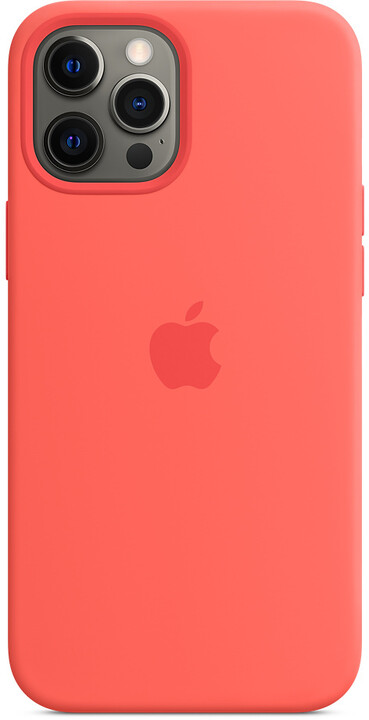 Apple silikonový kryt s MagSafe pro iPhone 12 Pro Max, růžová_837133471