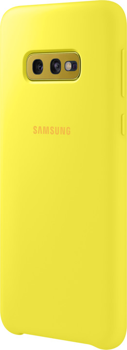 Samsung silikonový zadní kryt pro Samsung G970 Galaxy S10e, žlutá_97058535